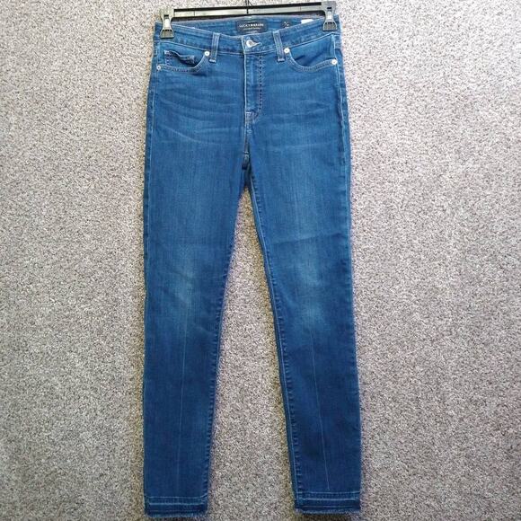 Lucky Brand Jeans Women’s 4/27 Hayden Skinny Raw Hems - Picture 1 of 10